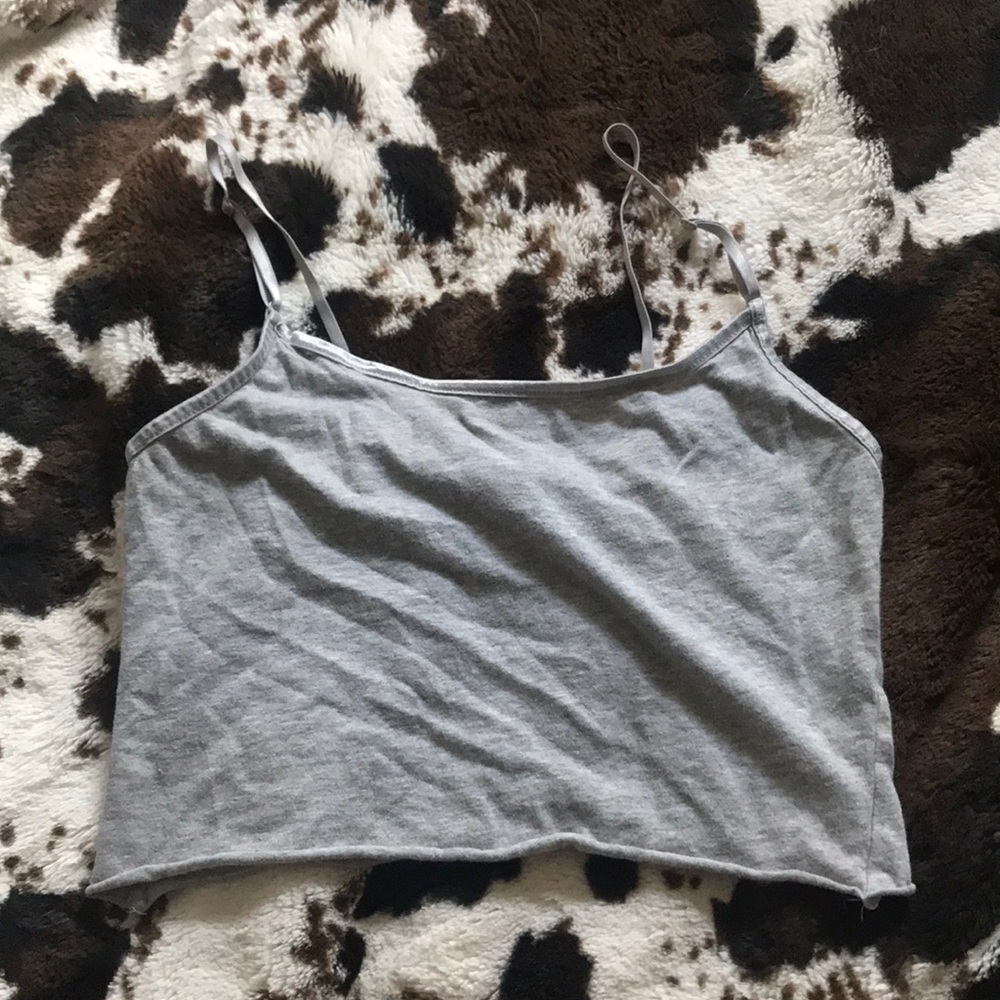 Cropped Papaya Tank Top